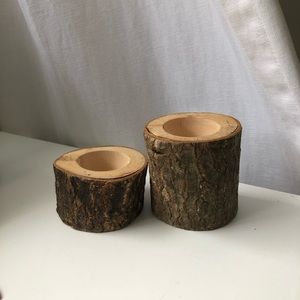 Tea light candle holder set